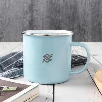 Caneca Inox 370ml - Azul claro - 3