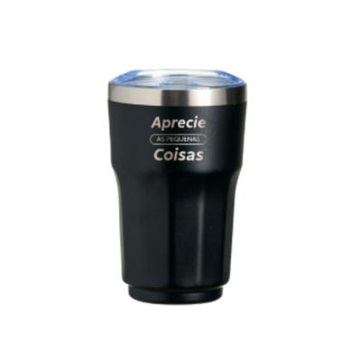 Copo Térmico 300ml - Preto - Aprecie
