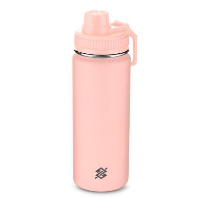 Garrafa Térmica em Inox 570ml - Rosa - MIMO PJ