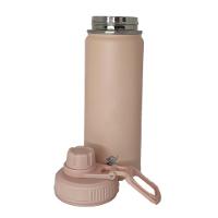 Garrafa Térmica em Inox 570ml - Rosa - MIMO PJ - 2