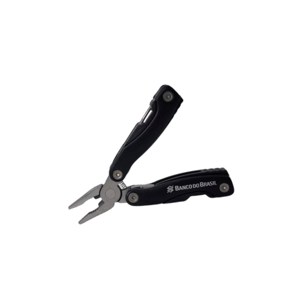 Alicate Canivete Multifuncional Suiço Inox - Preto - 3