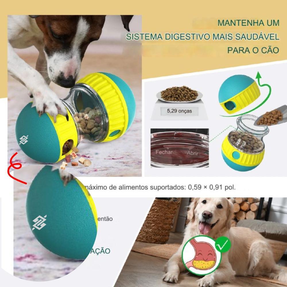 Brinquedo para Pet com Ração Bola com Alimento - 2