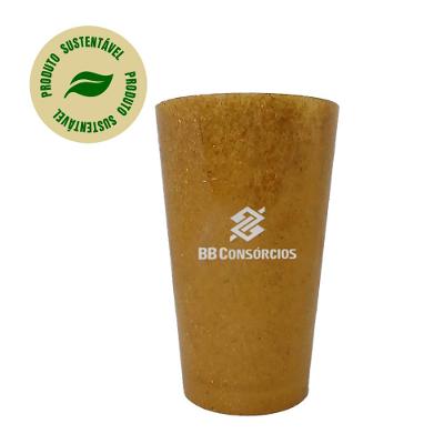 Copo Linha Eco 320ml - Madeira Clara e Madeira Escura - BB CONSÓRCIOS