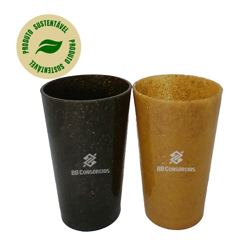 Copo Linha Eco 320ml - Madeira Clara e Madeira Escura - BB CONSÓRCIOS - 2