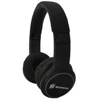 Fone de ouvido Bluetooth com Revestimento em Couro Sintético - Preto - BB CONSÓRCIOS - 1