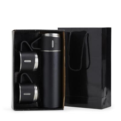 Kit Garrafa Térmica 450ml com Duas Xícaras - BB CONSÓRCIOS