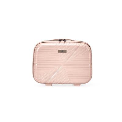 Frasqueira de Plástico - Rosa claro