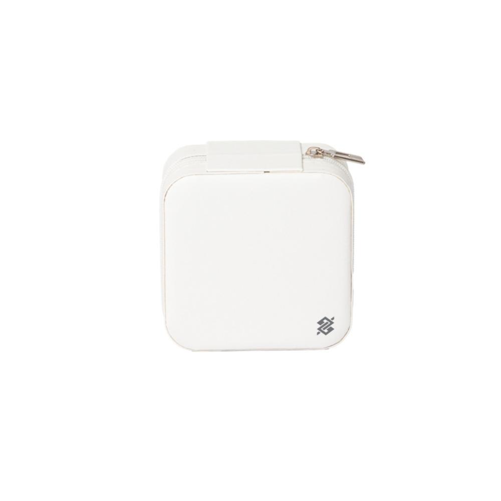 Porta Jóias  9,5 cm x 9,5 cm - Branco - 2