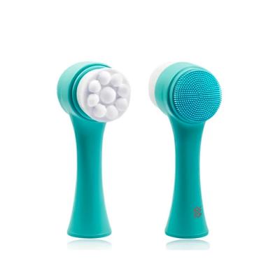 Escova De Limpeza Facial 2 em 1 Massagem Esponja Para Skin Care
