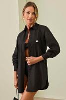 Camisa Feminina Manga Longa em Linho - Linha Premium Feminina - 9