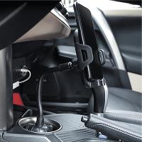 Suporte de Celular no Porta Copos - Preto - 4