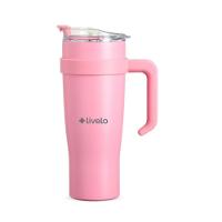 CANECA TÉRMICA 1,2L ROSA - 1