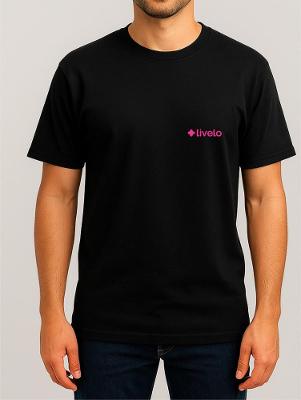Camiseta Premium Masculina - Coleção Loja Livelo COR:PRETA;TAMANHO:P