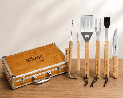 Kit Churrasco 5 Peças - Ativos