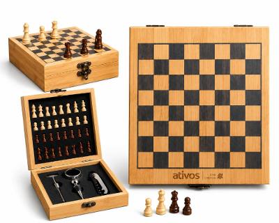 Kit Vinho Xadrez 4 Peças - Ativos