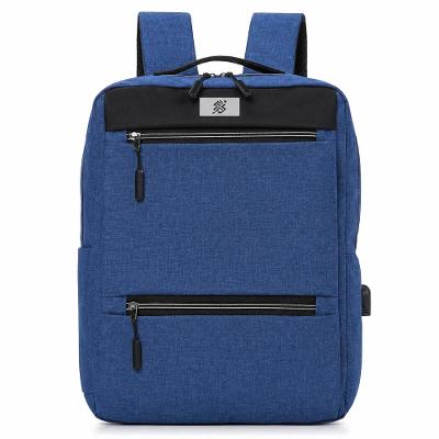 Mochila em Nylon 21 Litros com Saída USB - Coleção Loja BB COR:AZUL