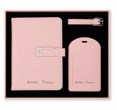 Kit Viagem 02 peças - Coleção Especial Cor:Rosa