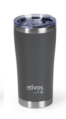 Copo Térmico 550ml - Coleção BB Ativos Cor:Branco;Tamanho:550ml