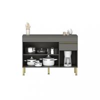 Balcão 3 Portas 1 Gavetas com Tampo 120cm Line Kits Paraná - 2