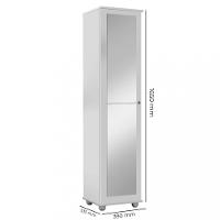 Sapateira 1 Porta com Espelho Marry JeA Móveis - 4