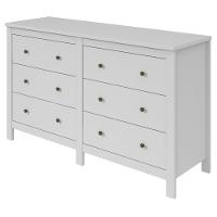 Cômoda Horizontal 6 Gavetas Maggiore New Lopas - 1