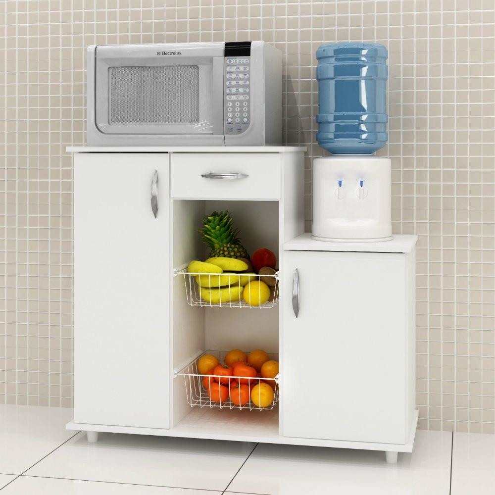 Armário com Fruteira 2 Portas 1 Gaveta Diva Notável Móveis - 1