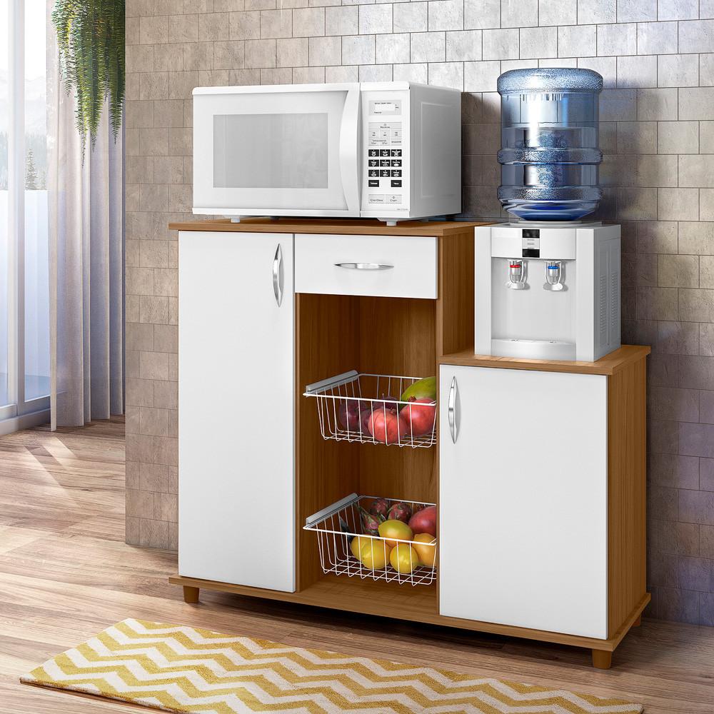 Armário com Fruteira 2 Portas 1 Gaveta Diva Notável Móveis - 1