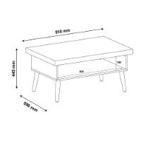 Mesa de centro Lucca Artely - 5