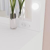 Penteadeira Camarim com Espelho 3 Gavetas PE2010 Tecno Mobili