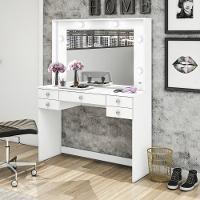 Penteadeira 5 Gavetas com Espelho MSM433 Movelbento - 1