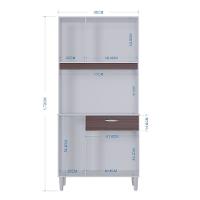 Cozinha 6 Portas 1 Gaveta Cassia Poquema - 3