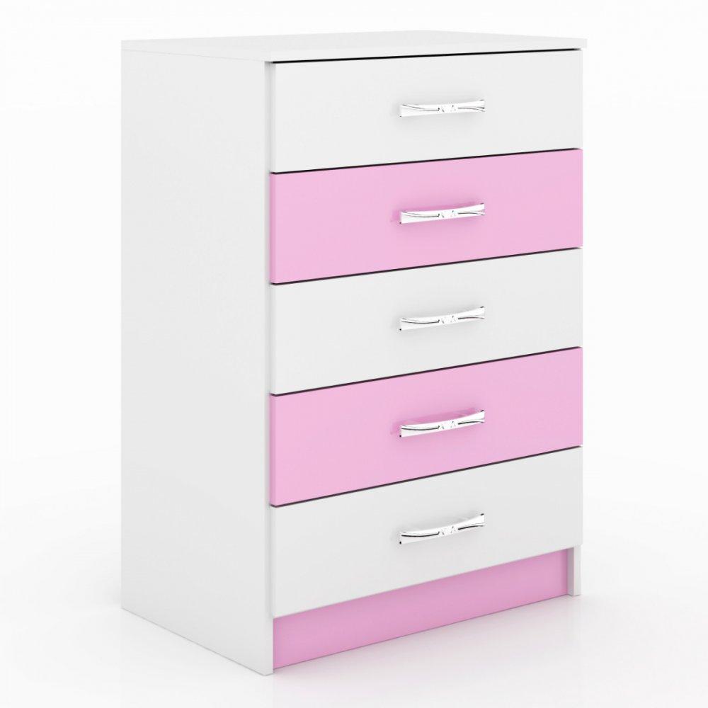 Cômoda 5 Gavetas Maxi Evidência Móveis - 2