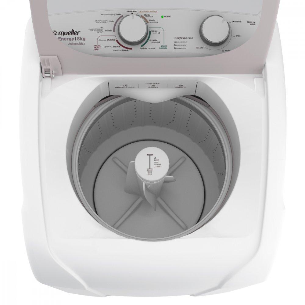 Lavadora de Roupas Mueller Energy Automática 8kg - 3