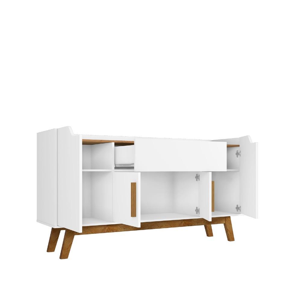 Aparador Buffet 4 Portas 1 Gaveta Future Bechara - 3