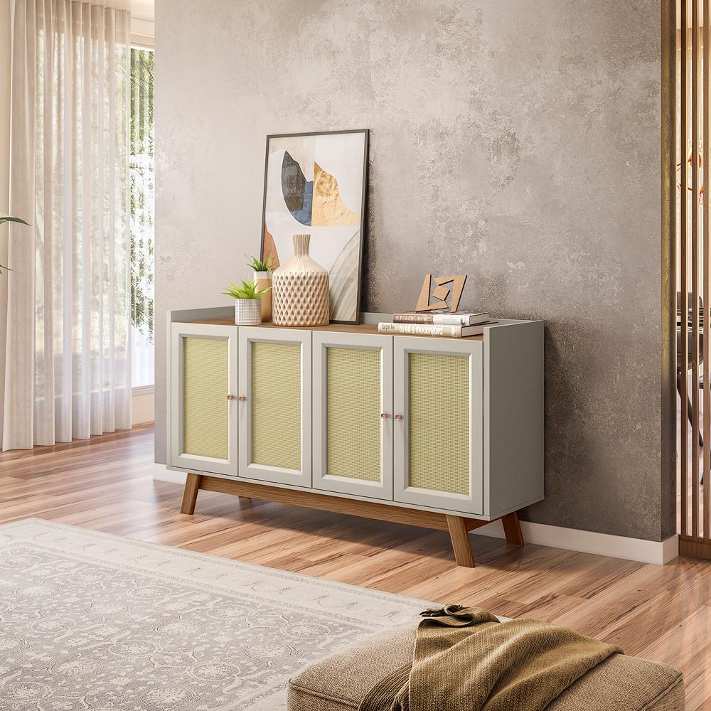 Aparador Buffet 4 Portas Lazzio Línea Brasil - 1