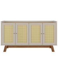 Aparador Buffet 4 Portas Lazzio Línea Brasil