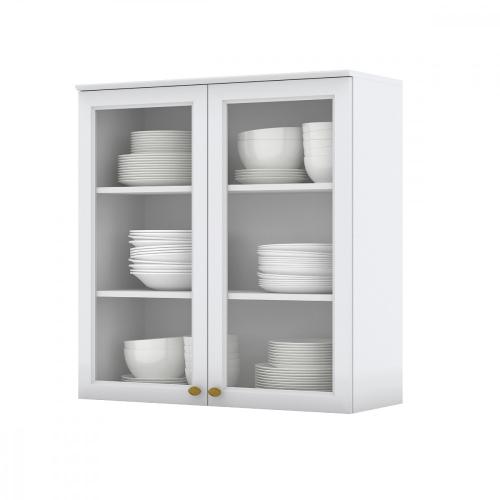 Armário Aéreo 2 Portas com Vidro C366 Americana Henn