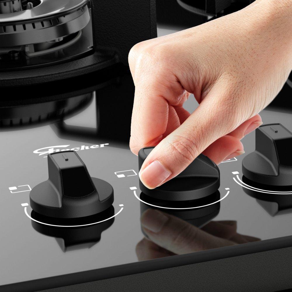 Fogão 5 Bocas Fischer Gran Cheff com Grill - 6