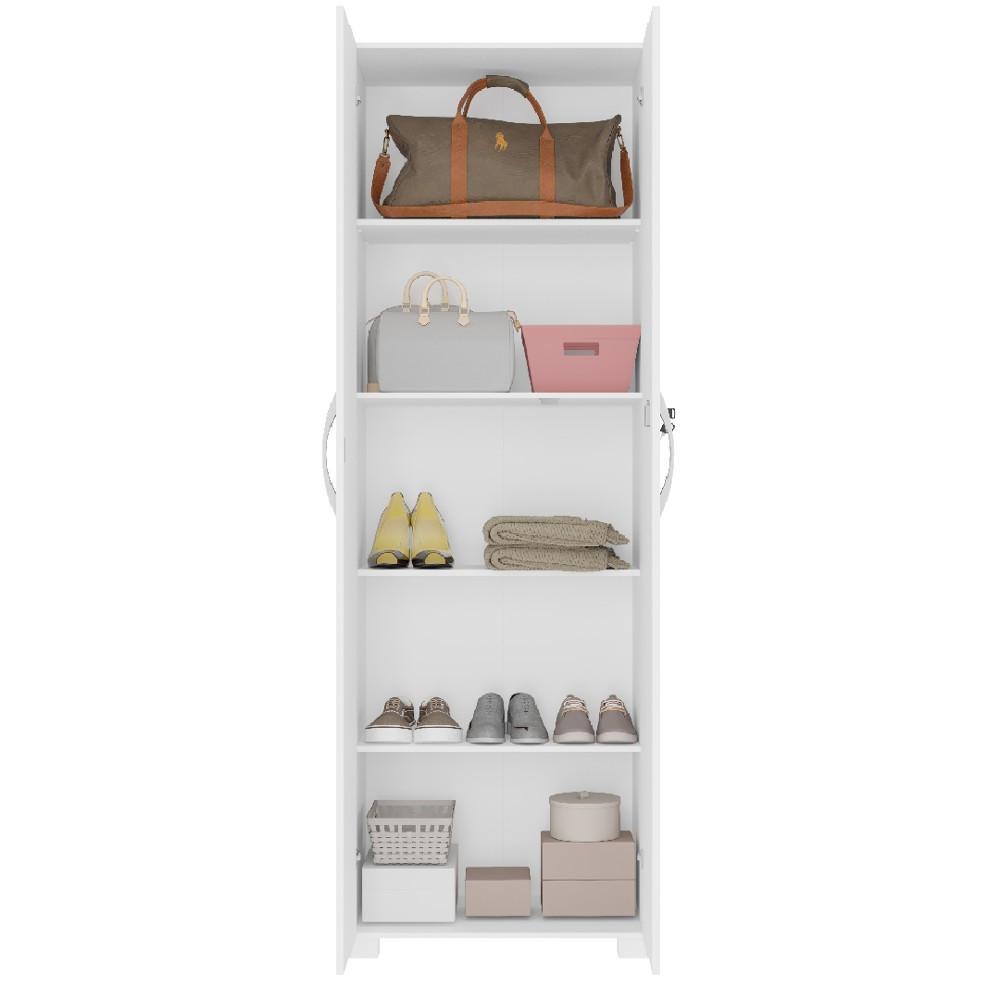 Armário Multiuso 2 Portas com chave Notável Móveis - 5