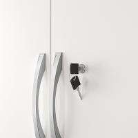 Armário Multiuso 2 Portas com chave Notável Móveis