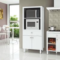 Balcão para Micro-ondas e Forno 2 Portas 1 Gaveta BL3305 Tecno Mobili - 1