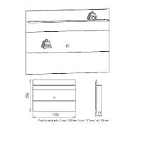 Painel para TV até  47 Polegadas Maia Colibri - 2