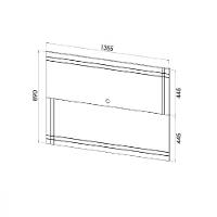 Rack com Painel para TV até 43 Polegadas 2 Portas Palermo Viero - 4