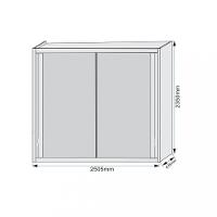 Guarda Roupa Casal Espelho 2 Portas 4 Gavetas Creta Móveis Europa - 5