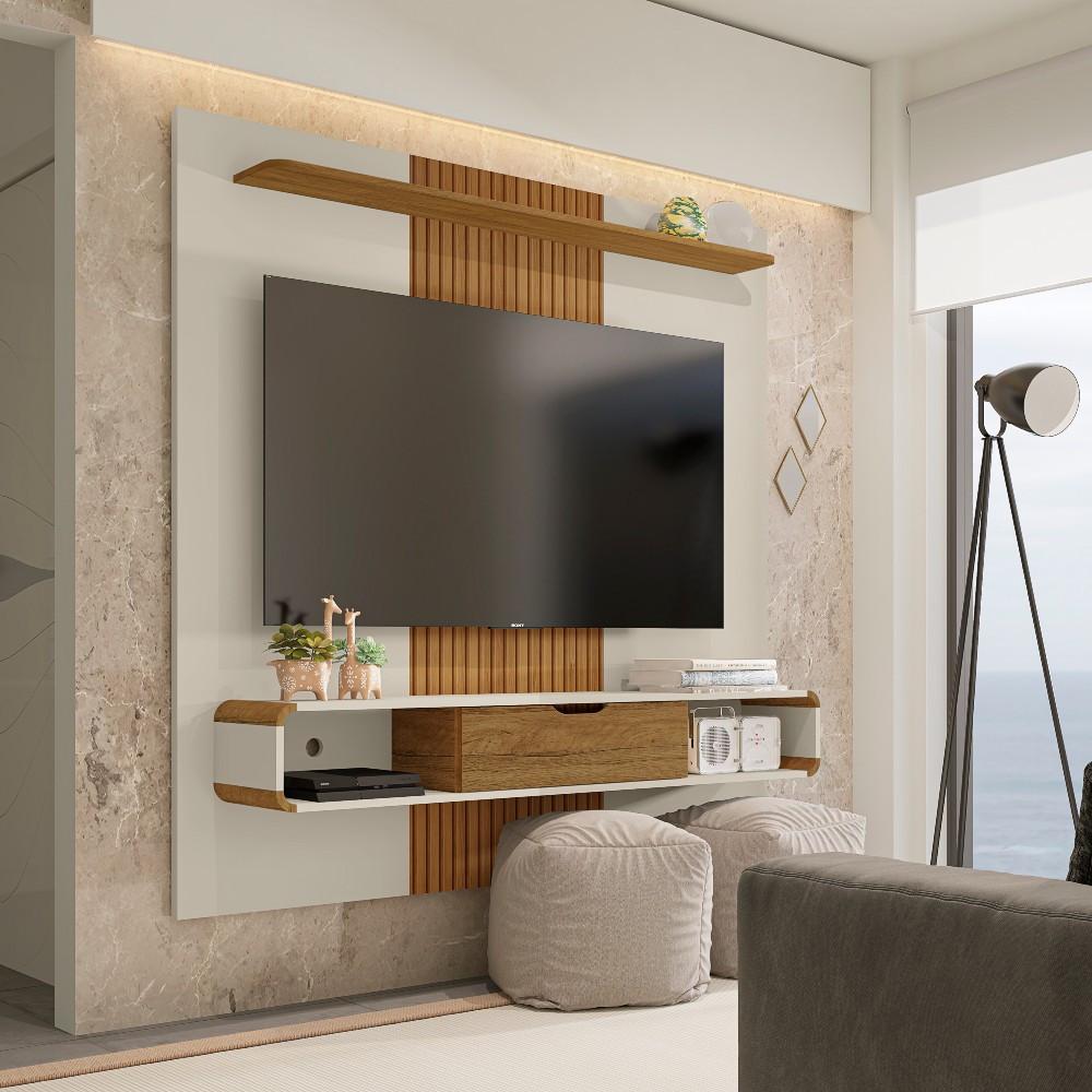 Painel para TV até 65 Polegadas 1 Porta Lisboa Bechara - 1