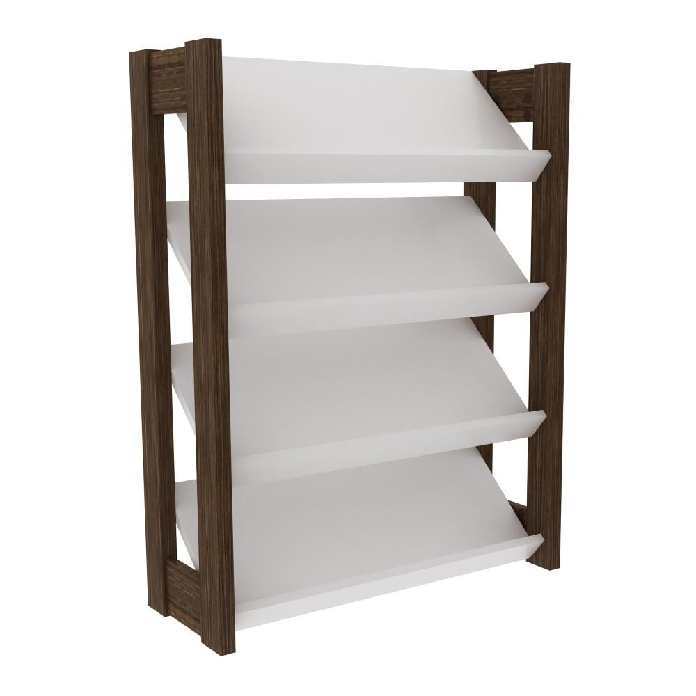 Sapateira Baixa com 4 Prateleiras AZ1025 Tecnomobili - 4