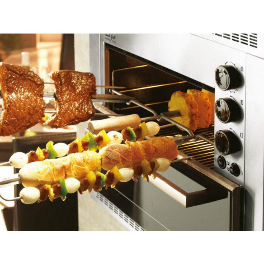 Churrasqueira Elétrica Fischer 3 Espetos Ranch Grill - 5