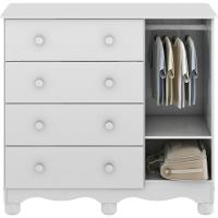 Cômoda 4 Gavetas 1 Porta Uli Móveis Peroba - 2