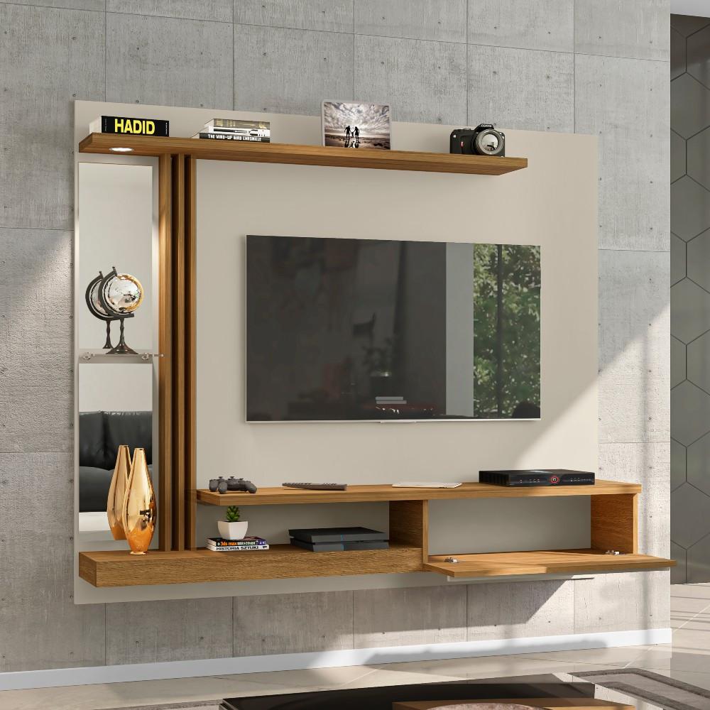 Painel para TV até 55 Polegadas com espelho 1 Porta Denver Bechara - 4