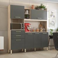 Cozinha Compacta 6 Portas 2 Gavetas Select Demóbile - 1